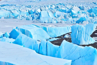 Gletscher speichern enorme Mengen an Wasser. Wenn sie schmelzen, kann dies zu einem Anstieg des Meeresspiegels  um mehrere Meter führen.